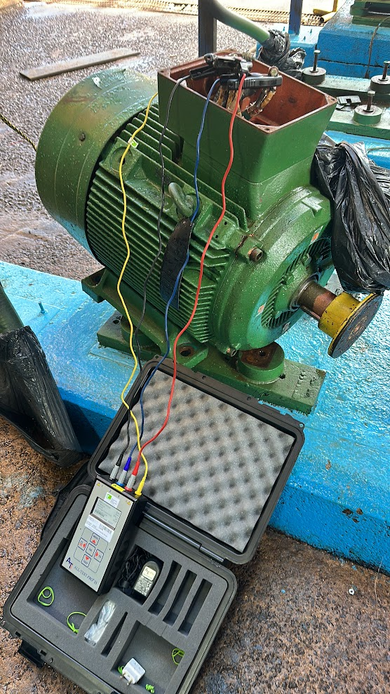 Análise MCA em motor industrial