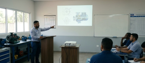 Treinamentos técnicos da Tecpred